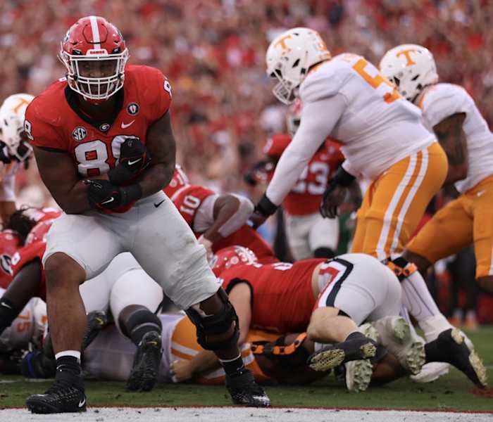 Georgia defensive lineman Jalen Carter (Photo by Tony Walsh)